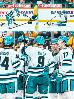 Image post by @SanJoseSharks on Twitter