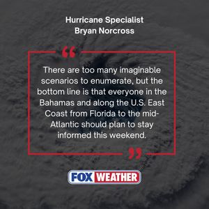 Image post by @foxweather on Instagram