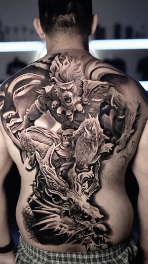 Video post by @skindesigntattoos on Instagram