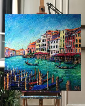 Image post by @monaedulescoart on Instagram