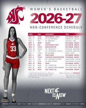 Image post by @wsucougarwbb on Instagram