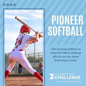 Image post by @mnupioneersoftball on Instagram