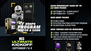 Image post by @EAMaddenNFL_MCS on Twitter