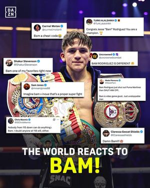 Image post by @daznboxing on Instagram