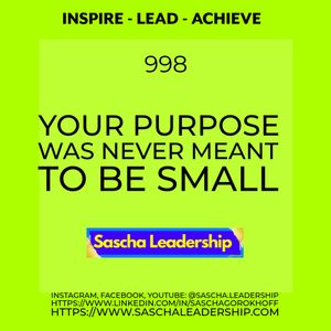Image post by @sascha.leadership on Instagram