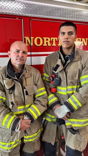 Video post by @KermanFire on Facebook