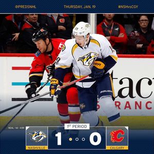 Image post by @predsnhl on Instagram
