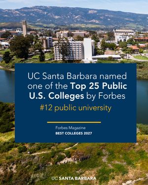 Image post by @ucsantabarbara on Instagram