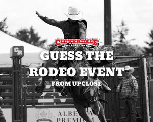 Image post by @cloverdalerodeo on Instagram