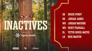 Image post by @49ers on Twitter