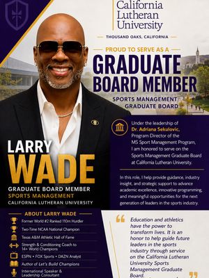 Image post by @coachlarrywade on Instagram
