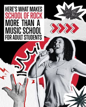 Image post by @schoolofrock on Instagram