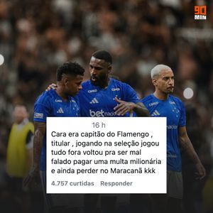 Image post by @90minbrasil on Instagram