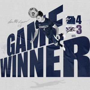 Image post by @monmouthsoccer on Instagram