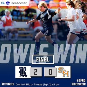 Image post by @riceathletics on Instagram