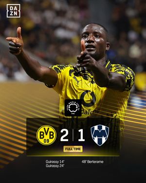 Image post by @dazn_it on Instagram