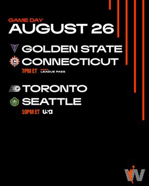 Image post by @WNBA on Twitter