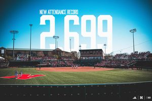 Image post by @HuskerSoftball on Twitter