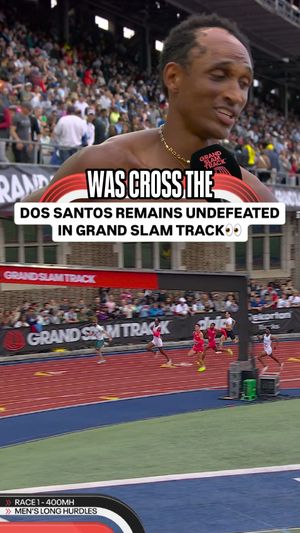 Video post by @grandslamtrack on Facebook