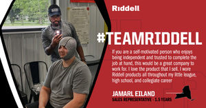 Image post by @RiddellSports on Twitter