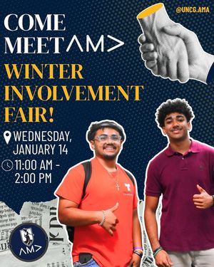 Image post by @uncg_ama on Instagram