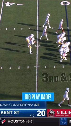 Video post by @KentStFootball on Facebook