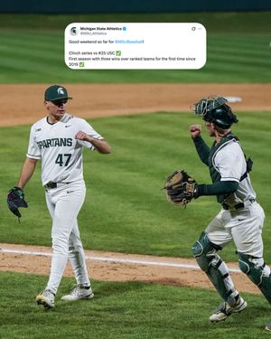 Image post by @msu_athletics on Instagram