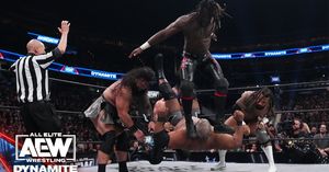 Image post by @AEW on Twitter