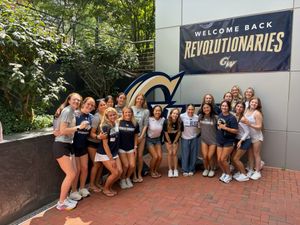 Image post by @gw_gymnastics on Instagram