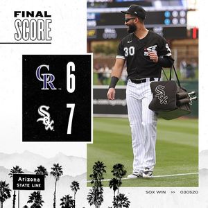 Image post by @whitesox on Instagram