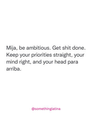 Image post by @somethinglatina on Instagram