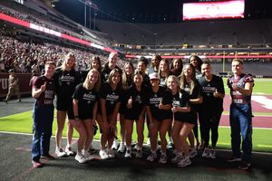 Image post by @aggievolleyball on Instagram