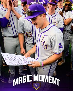 Image post by @lsubaseball on Instagram