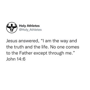 Image post by @holy.athletes on Instagram
