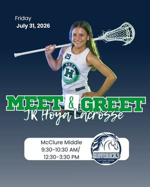 Image post by @JR Hoyas Lacrosse on Facebook