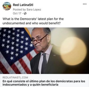 Image post by @redlatina on Facebook