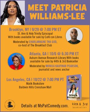 Image post by @comediennemspat on Instagram
