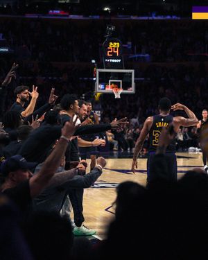 Image post by @Lakers on Twitter/X