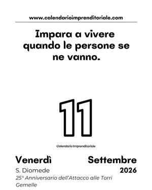 Image post by @calendarioimprenditoriale on Instagram