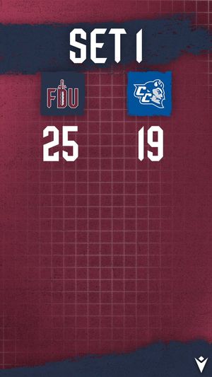 Image post by @FDUKnightsWVB on Twitter/X
