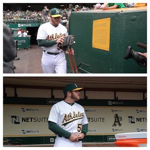 Image post by @athletics on Instagram