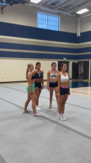 Video post by @corner_canyon_cheer on Instagram