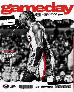 Image post by @UGABasketball on Twitter