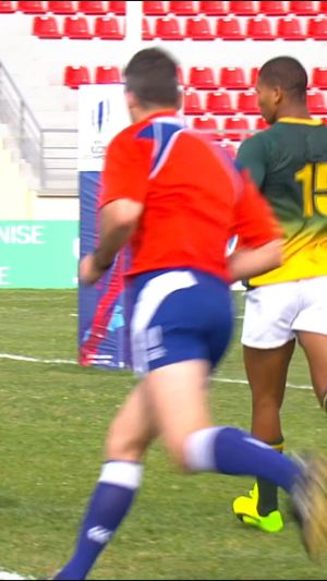 Video post by @sajuniorrugby on Facebook