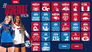 Image post by @OleMissVB on Twitter