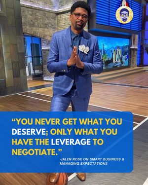 Image post by @jalenrose on Facebook