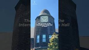 Video post by @tennishalloffame on YouTube