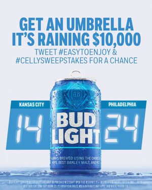 Image post by @budlight on Twitter