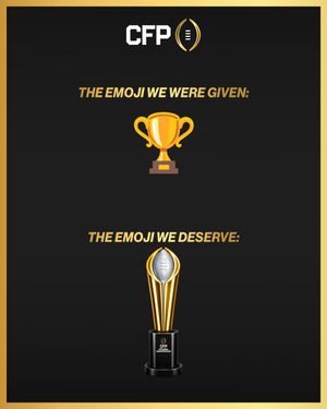 Image post by @cfbplayoff on Instagram