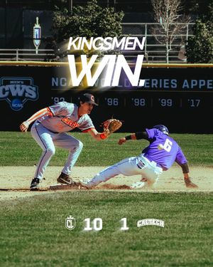 Image post by @kingsmen_baseball on Instagram